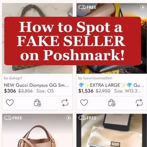 How to Spot a FAKE luxury seller on Poshmark! Help Keep Poshmark Safe!